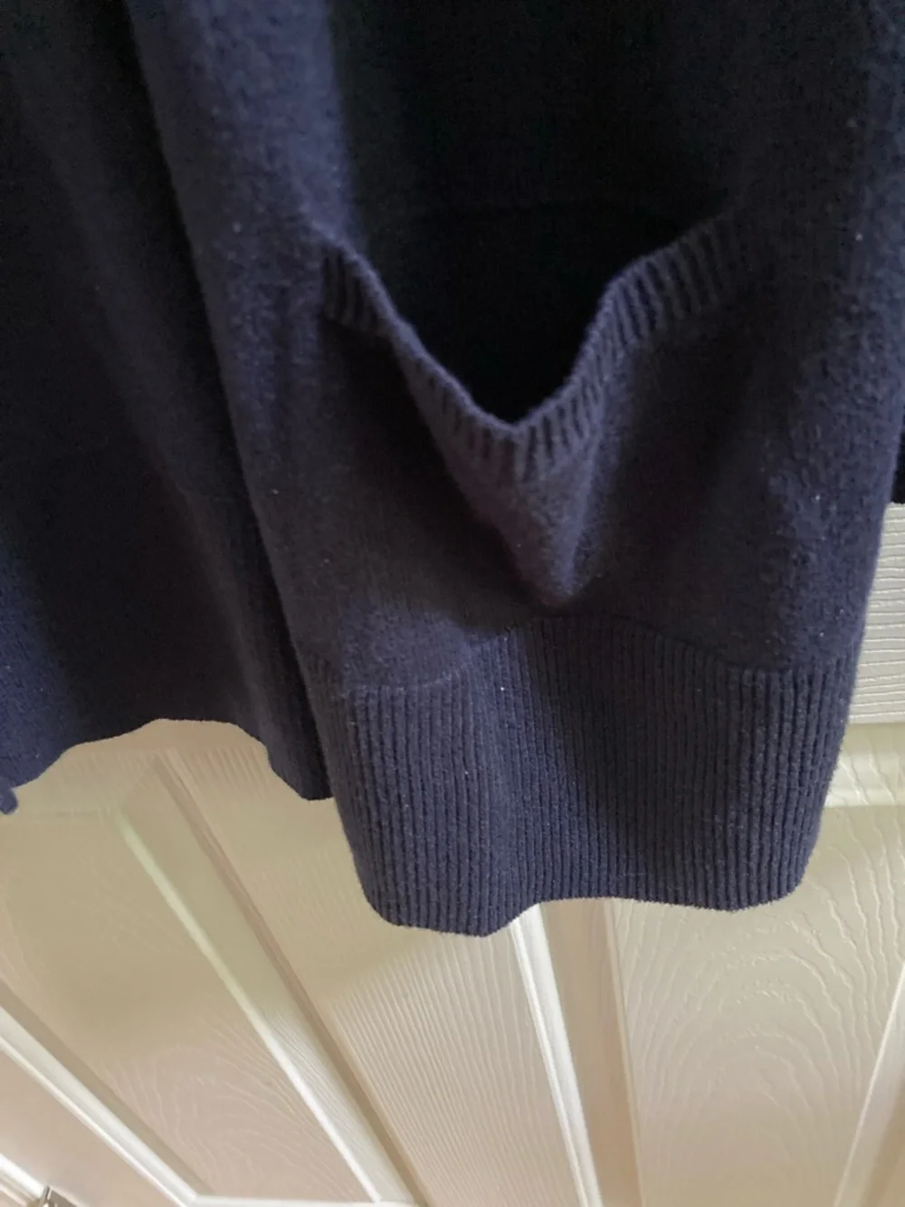 J.Jill Open-Front Blue Cardigan with Pockets - Picture 5 of 5